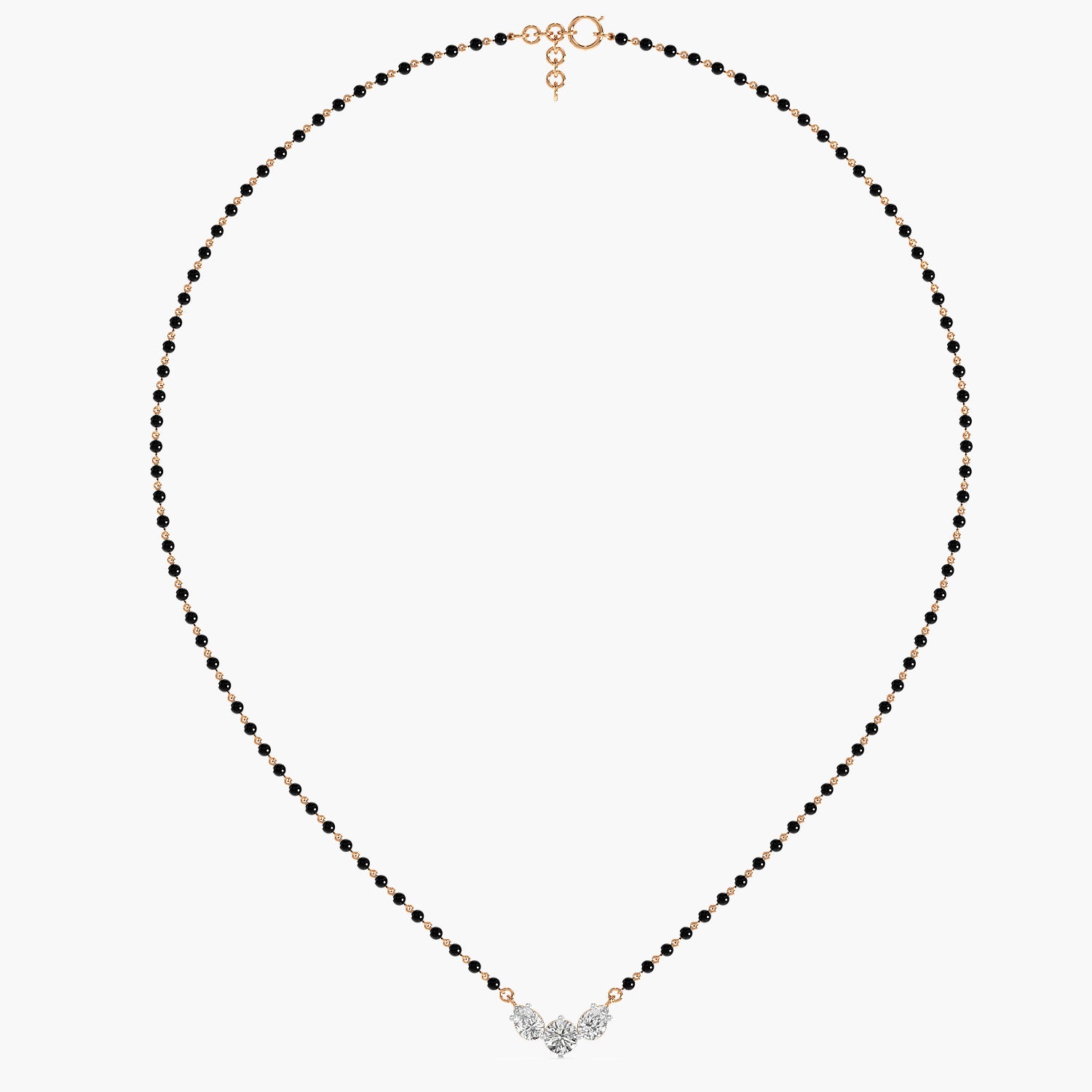 Trio Diamond Mangalsutra